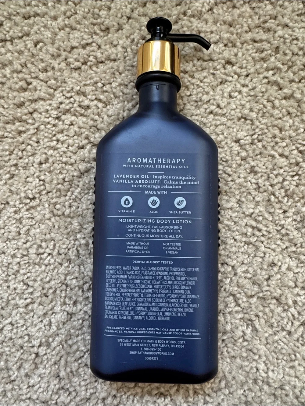 Bath and Body Works Aromatherapy Sleep Moisturizing Lotion